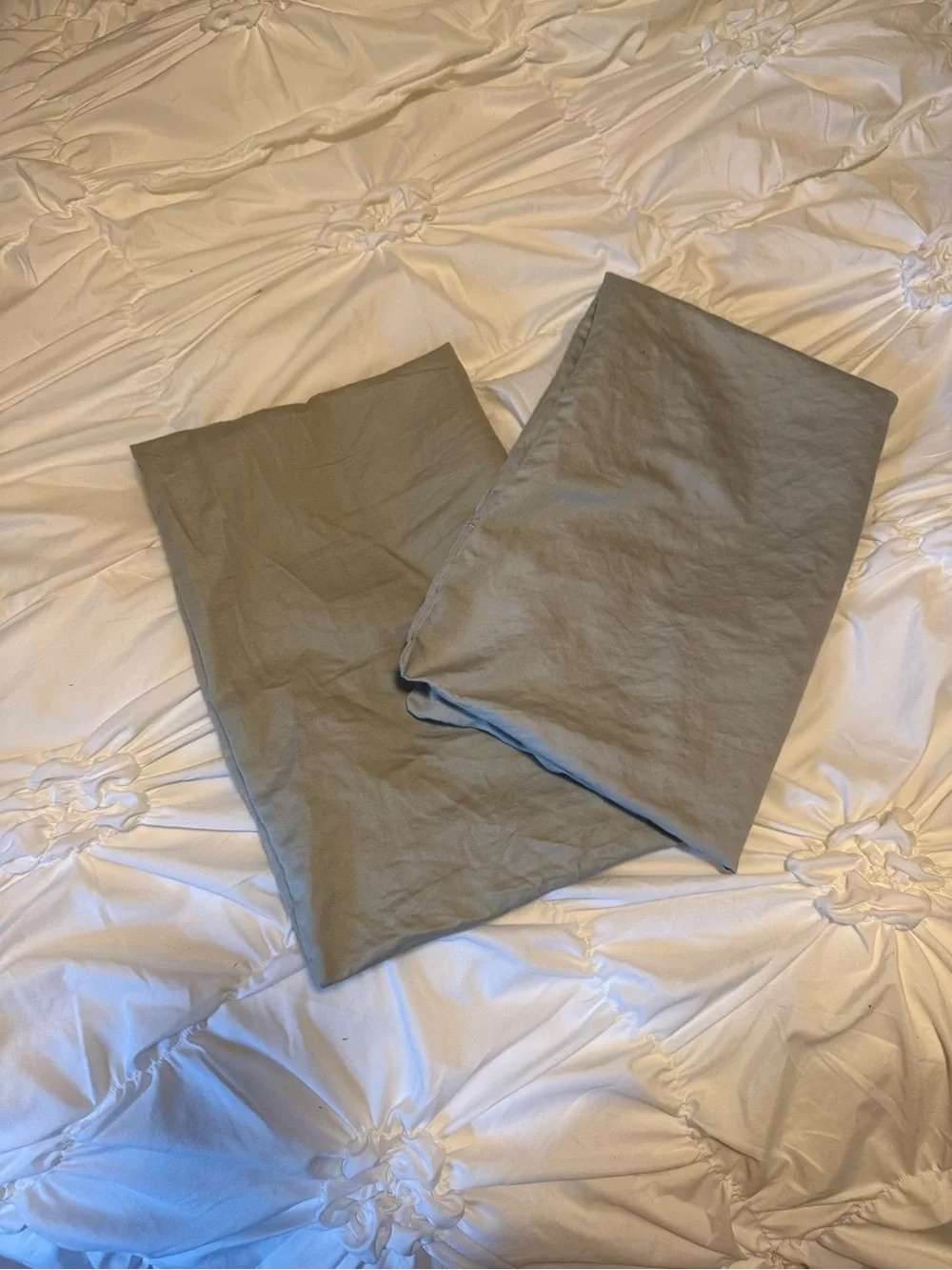 Simply Vera Vera Wang 100% Pima Cotton 2 Pack Standard Pillowcases - Green